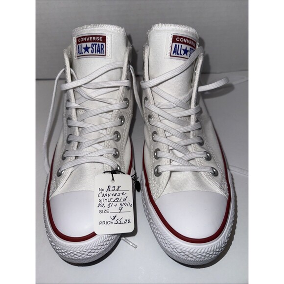 Converse Chuck Taylor Sz 9 All Star Madison Mid White Women's Lace up New - Picture 1 of 14